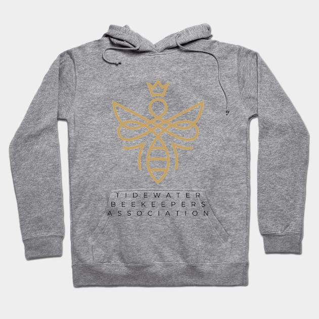 TBA QUEEN BEE Hoodie by Tidewater Beekeepers